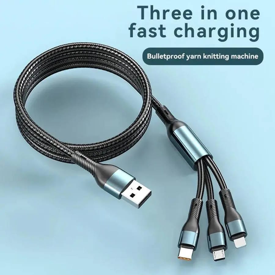 FlexTrio 1.8 - 3 in 1 Cable