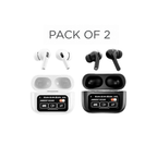 Pack of 2 - (7 Days Battery Backup) AirPods Pro - American Edition Lumin - Touch Screen Earbuds
