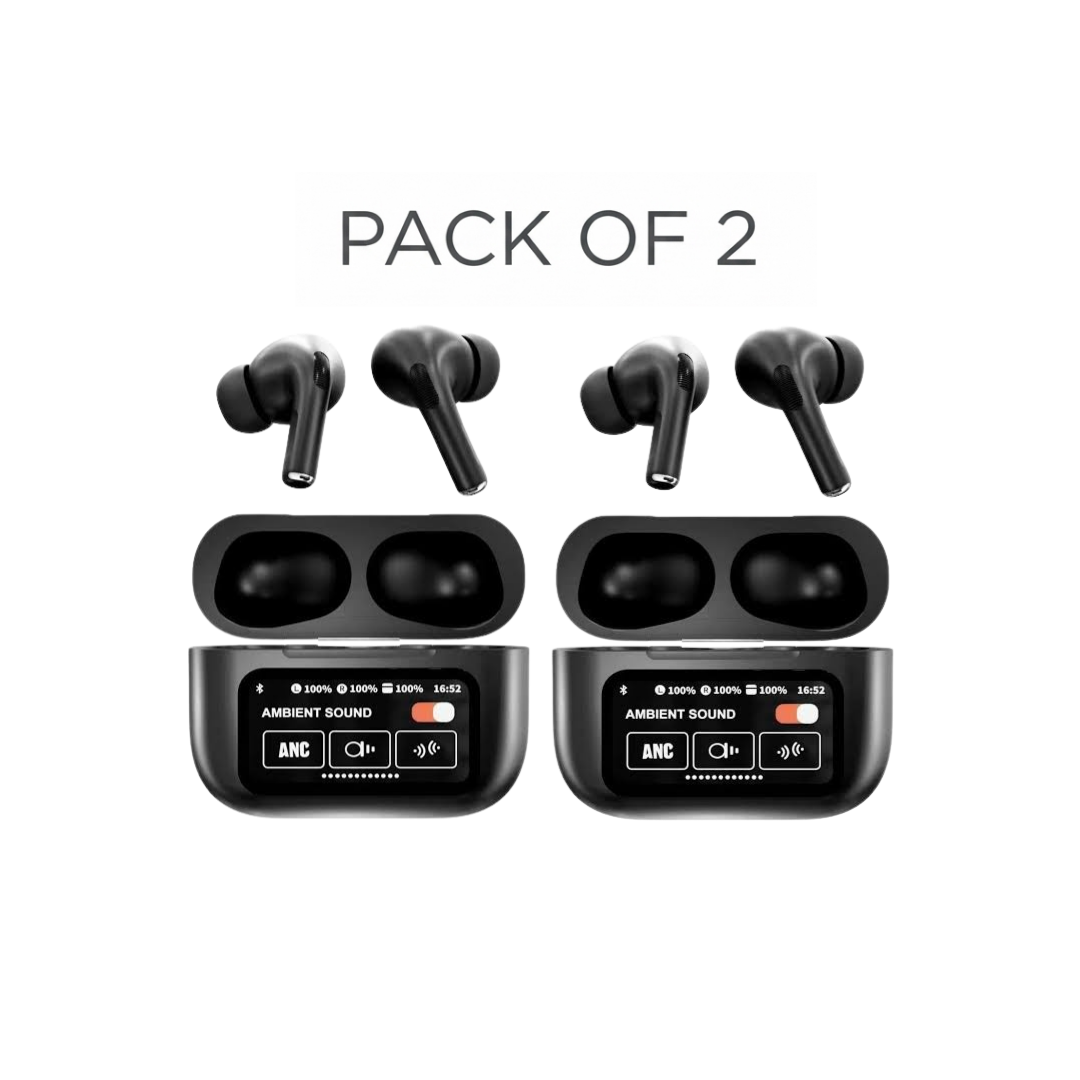 Pack of 2 - (7 Days Battery Backup) AirPods Pro - American Edition Lumin - Touch Screen Earbuds