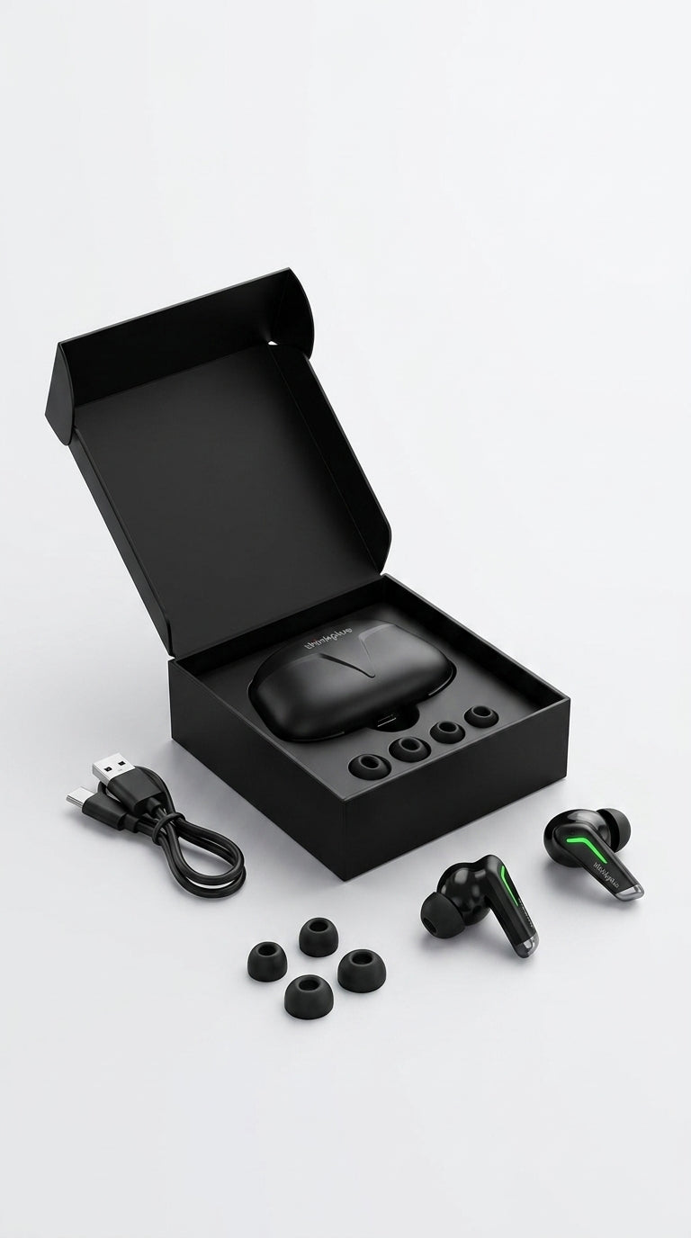 Lenovo GM3 TWS Gaming Headset (7 Days Battery Backup) Original