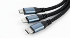 FlexTrio 1.8 - 3 in 1 Cable