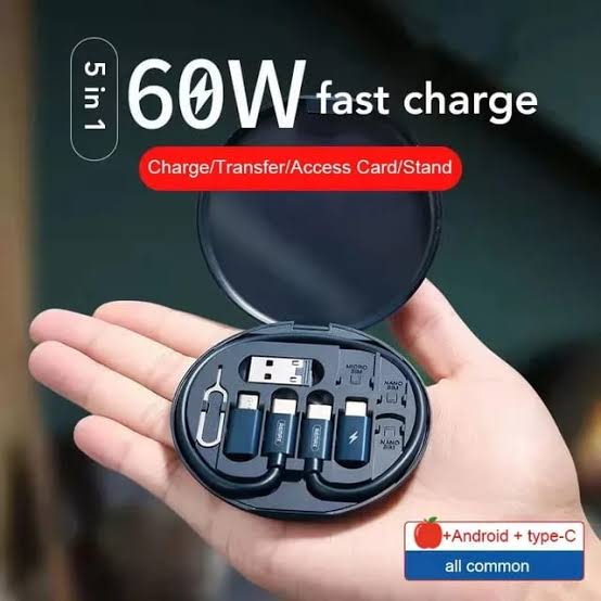 Multi-Function 6-in-1 Charging Cable Kit